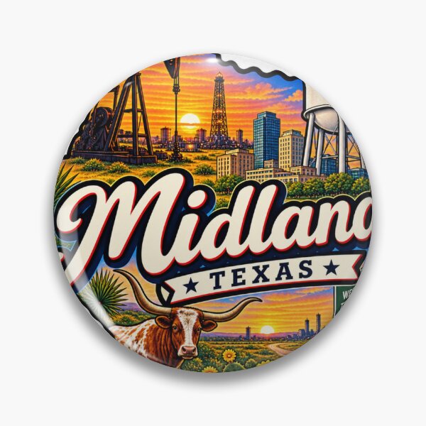 Item preview, Midland Texas Art designed and sold by Red-Official.