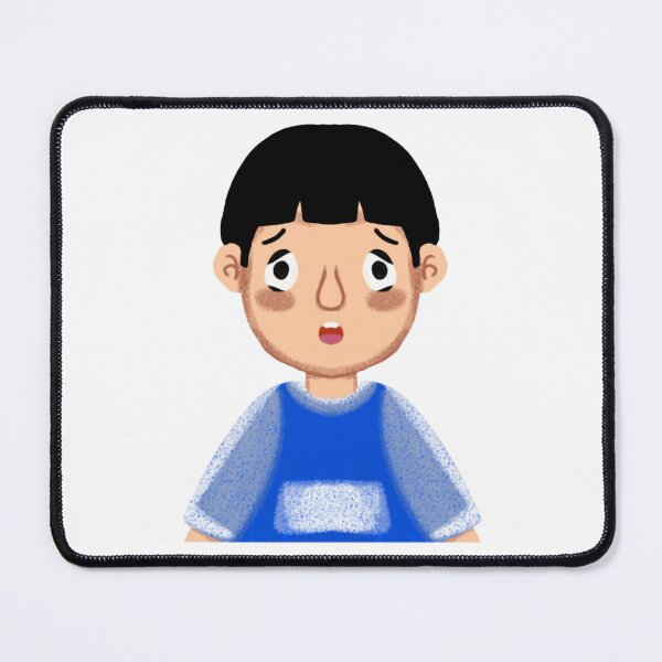 Item preview, Sad Boy Cartoon Emotional Melancholy Cute Child Art designed and sold by FiaARTROOMa.