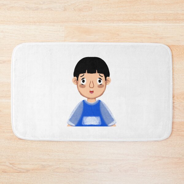 Item preview, Sad Boy Cartoon Emotional Melancholy Cute Child Art designed and sold by FiaARTROOMa.