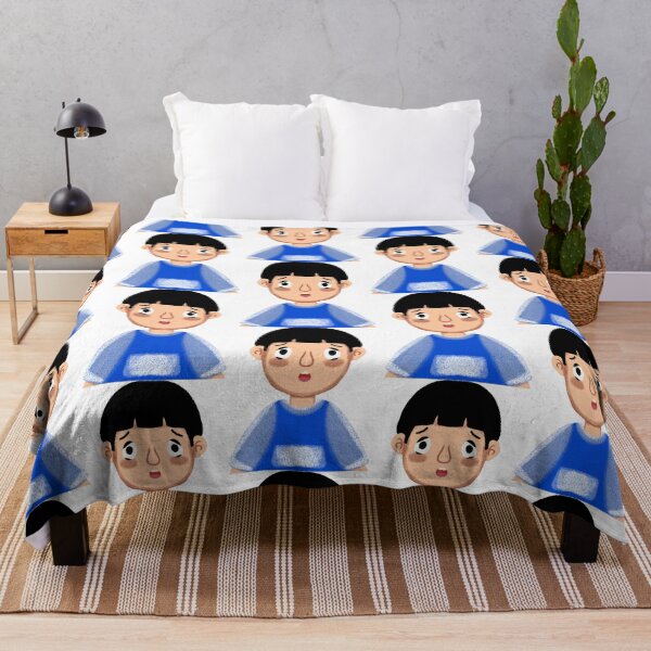 Item preview, Sad Boy Cartoon Emotional Melancholy Cute Child Art designed and sold by FiaARTROOMa.