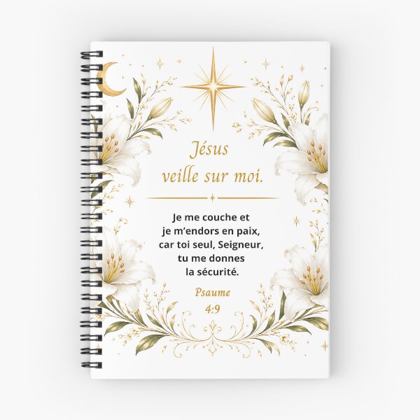 Item preview, Jesus watches over me – Psalm 4:9 | Peace, Protection & Sleep designed and sold by Herami.