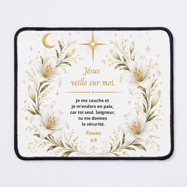 Item preview, Jesus watches over me – Psalm 4:9 | Peace, Protection & Sleep designed and sold by Herami.
