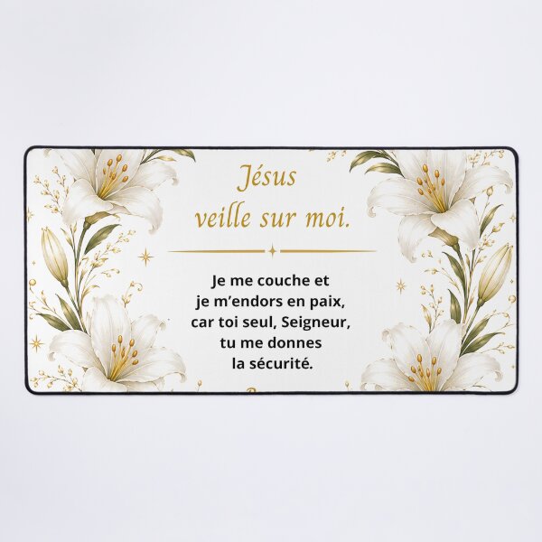Item preview, Jesus watches over me – Psalm 4:9 | Peace, Protection & Sleep designed and sold by Herami.