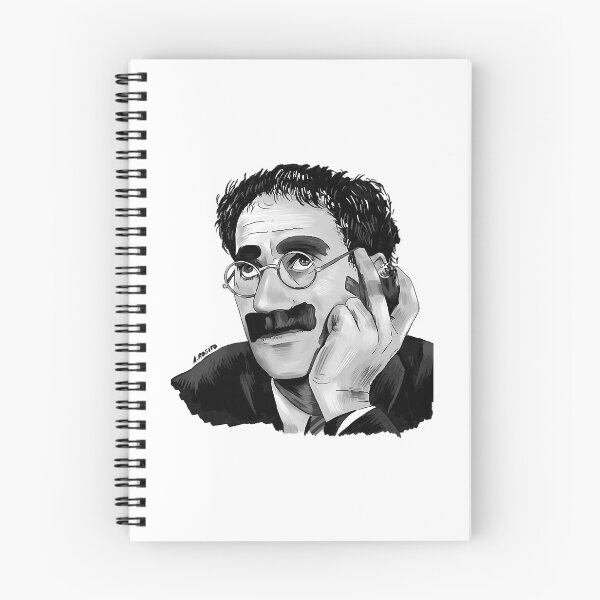 Item preview, Groucho Marx Illustration By Burro designed and sold by HENLeyCos-GROV.