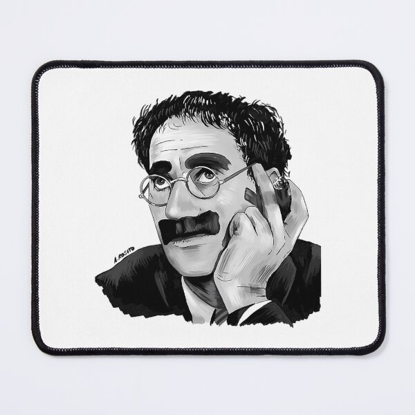 Item preview, Groucho Marx Illustration By Burro designed and sold by HENLeyCos-GROV.