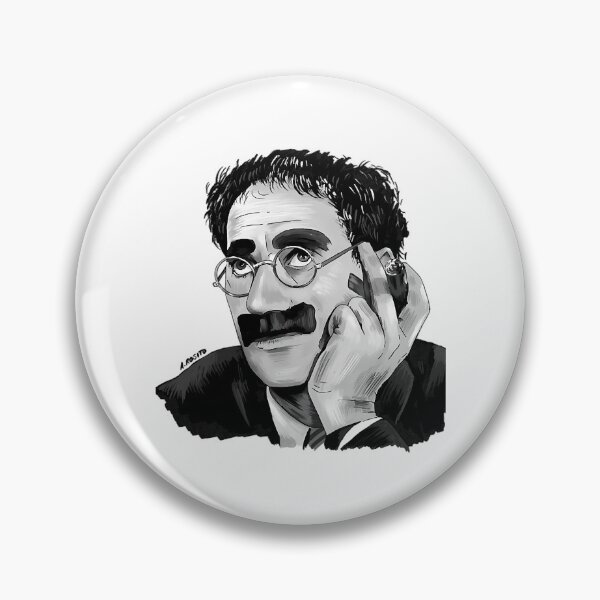 Item preview, Groucho Marx Illustration By Burro designed and sold by HENLeyCos-GROV.