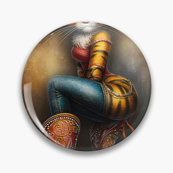 Item preview, Stylish Cat in Cowboy Outfit with Hat and Boots designed and sold by Artessie.