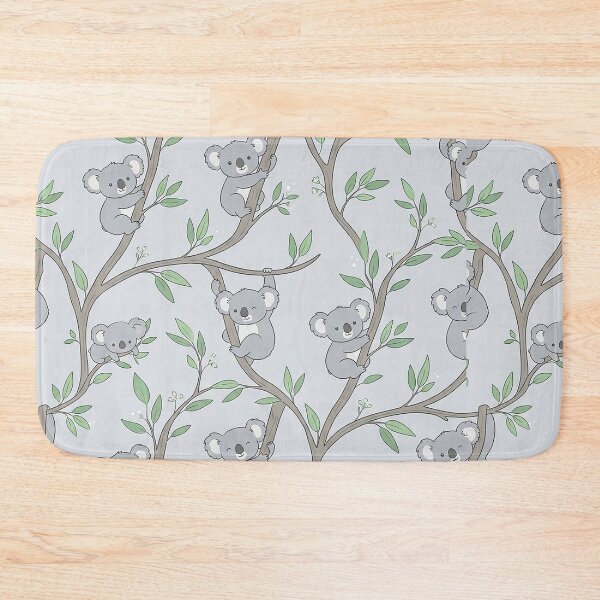 Item preview, Cute Koala Seamless Pattern – Adorable Australian Animal Tree Design by MNS designed and sold by ashenlocs.