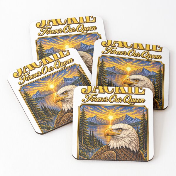 Item preview, Jackie Forever Our Queen Bald Eagle Memorial designed and sold by KireVeronica.