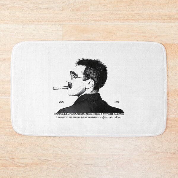 Item preview, Groucho Marx On Politics - The Marx Brothers designed and sold by HENLeyCos-GROV.