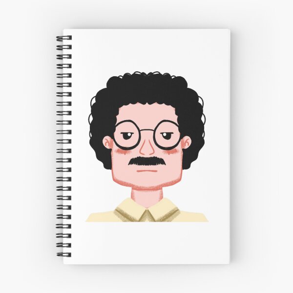 Item preview,  A Man Cartoon Funny Afro Mustache Nerd Dad Graphic designed and sold by FiaARTROOMa.