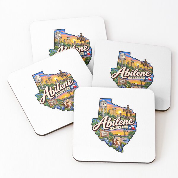 Item preview, Abilene Texas Art designed and sold by Red-Official.