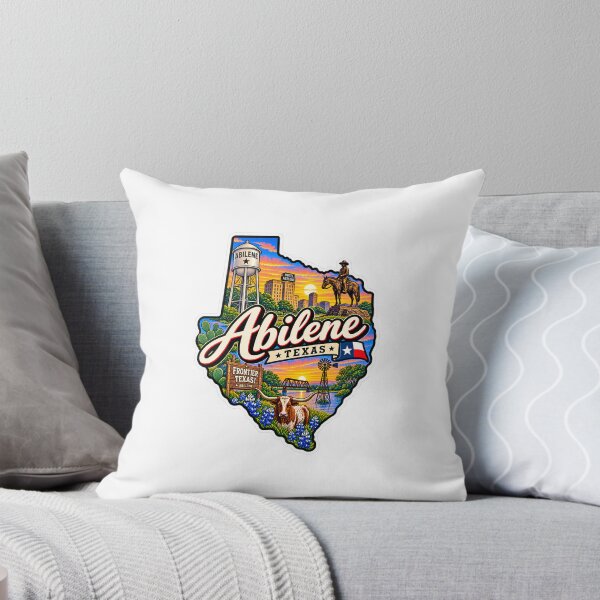 Item preview, Abilene Texas Art designed and sold by Red-Official.