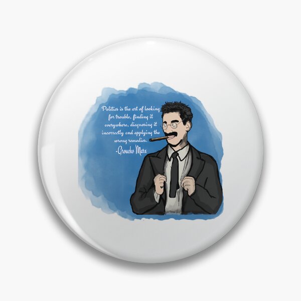 Item preview, Groucho Marx On Politics designed and sold by HENLeyCos-GROV.