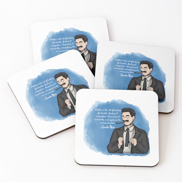 Item preview, Groucho Marx On Politics designed and sold by HENLeyCos-GROV.