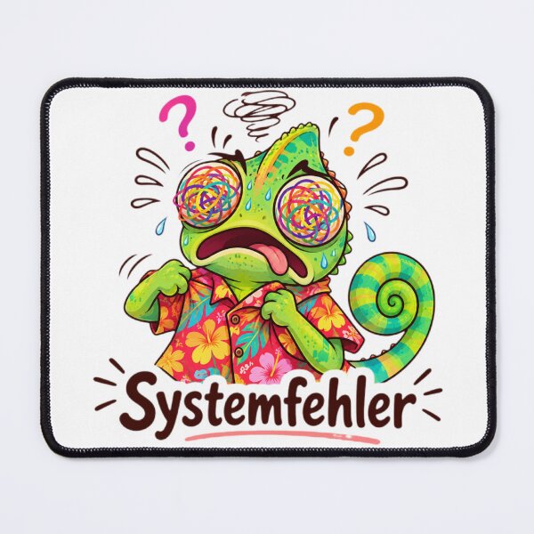 Item preview, Confused Chameleon designed and sold by Konsolen-Hühnchen.