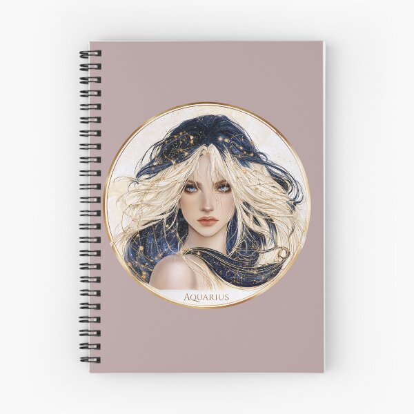 Item preview, Aquarius Zodiac Woman Astrology Celestial Water Bearer Constellation PNG designed and sold by MythicMood.