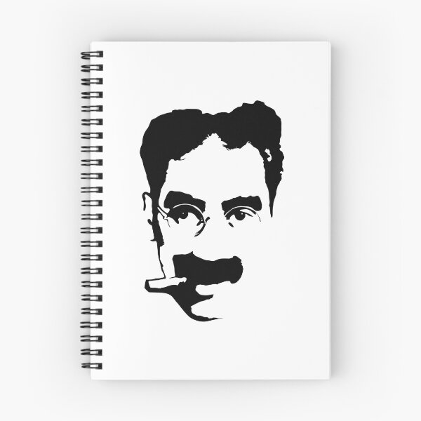 Item preview, Groucho Marx Pop Art Portrait In Black And White designed and sold by HENLeyCos-GROV.