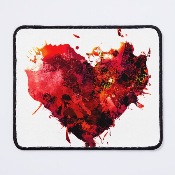 Item preview, Broken Heart Grunge Digital Art designed and sold by Creepy Princess Creations.