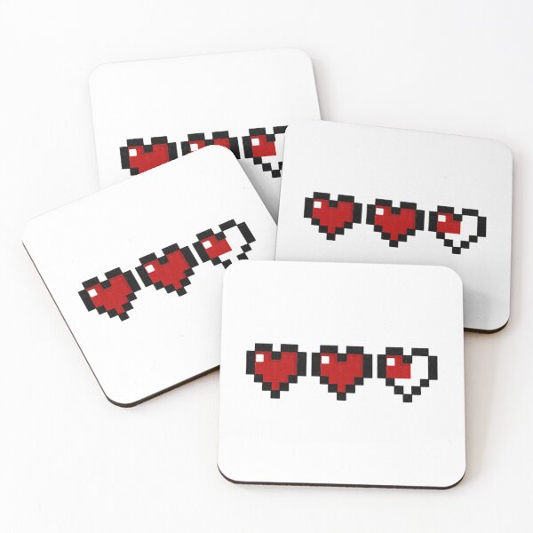 Item preview, Pixel Hearts  designed and sold by KatsCrosses.