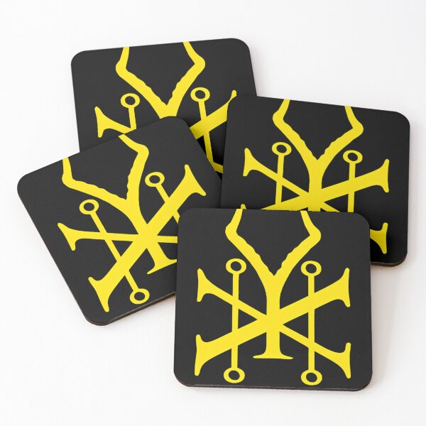 Item preview, Yellow Symbol Red Typography designed and sold by FloraFaunaHub.