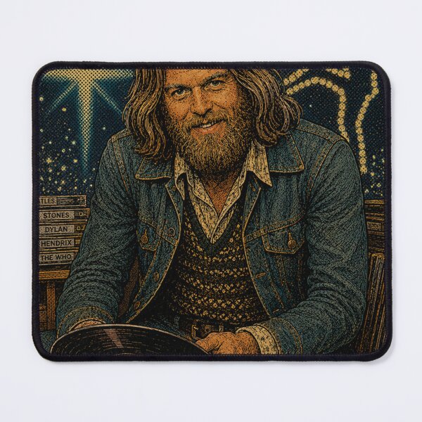Item preview, Whispering Bob Harris - TV Legends Trading Cards designed and sold by halibutgoatramb.