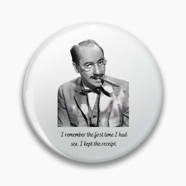 Item preview, Groucho Marx Quote designed and sold by HENLeyCos-GROV.