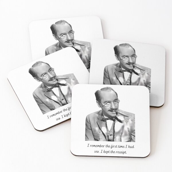 Item preview, Groucho Marx Quote designed and sold by HENLeyCos-GROV.
