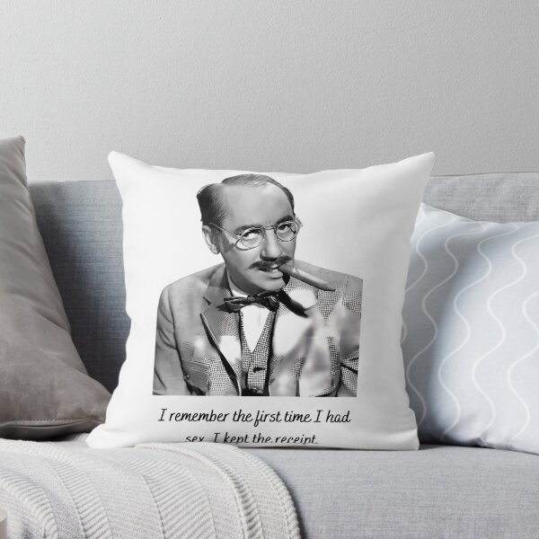 Item preview, Groucho Marx Quote designed and sold by HENLeyCos-GROV.