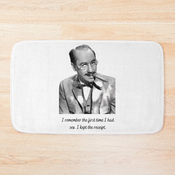 Item preview, Groucho Marx Quote designed and sold by HENLeyCos-GROV.