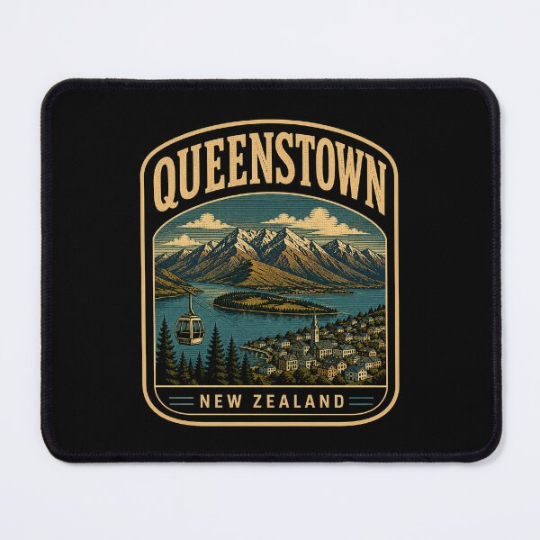 Item preview, Queenstown - New Zealand designed and sold by GoodOldVintage.
