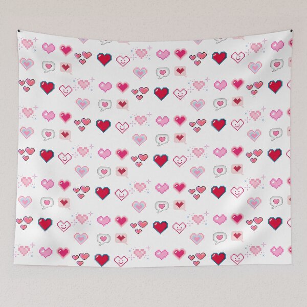 Item preview, Pixel Hearts  designed and sold by KatsCrosses.