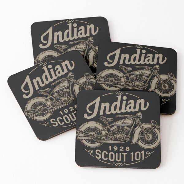 Item preview, Indian Scout 101 1928 Motorcycle Distress Fan Art designed and sold by TiaFosber.
