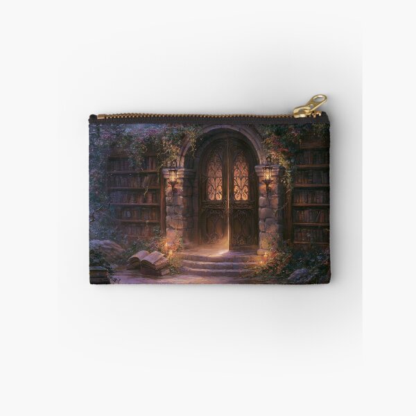 Item preview, Enchanted library hidden in the forest | Magic | Witchy decor designed and sold by Schmidsi.