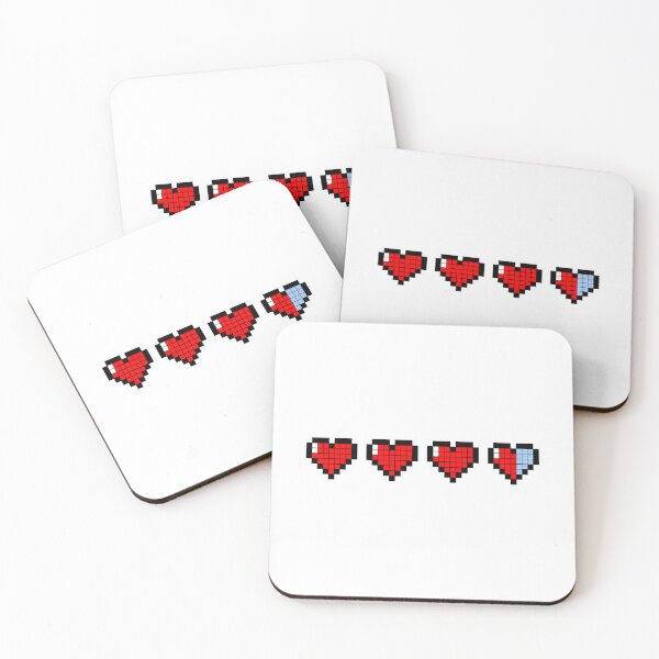 Item preview, Pixel Hearts  designed and sold by KatsCrosses.