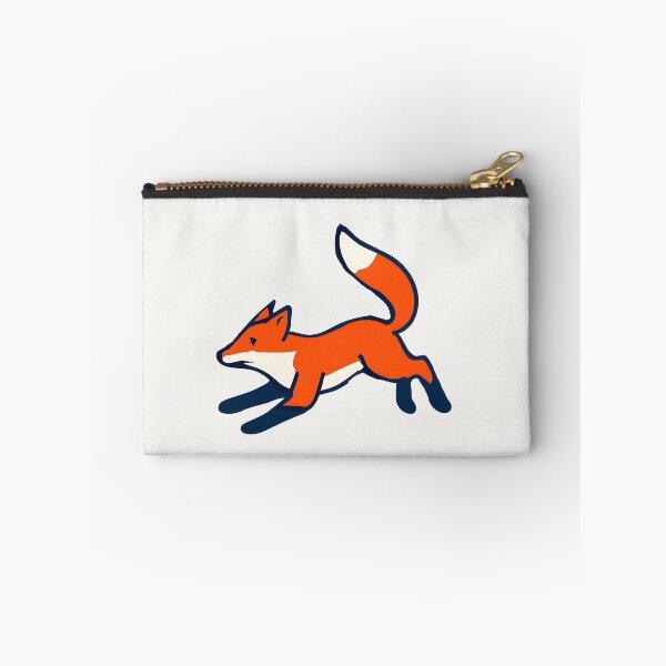 Item preview, Leaping Orange Fox Cute Wildlife Illustration designed and sold by VibeShift Studio.