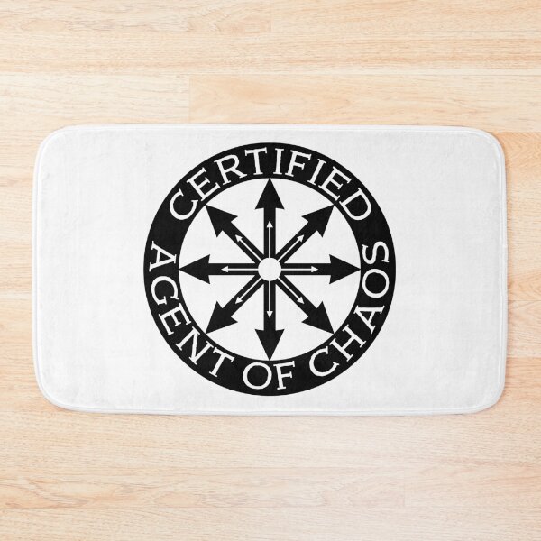 Item preview, Certified Agent of Chaos - Badge designed and sold by Rebel Journey.