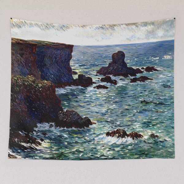 Item preview, Rocks at Port-Coton, the Lion Rock, Belle-Île designed and sold by artdesignsnow.