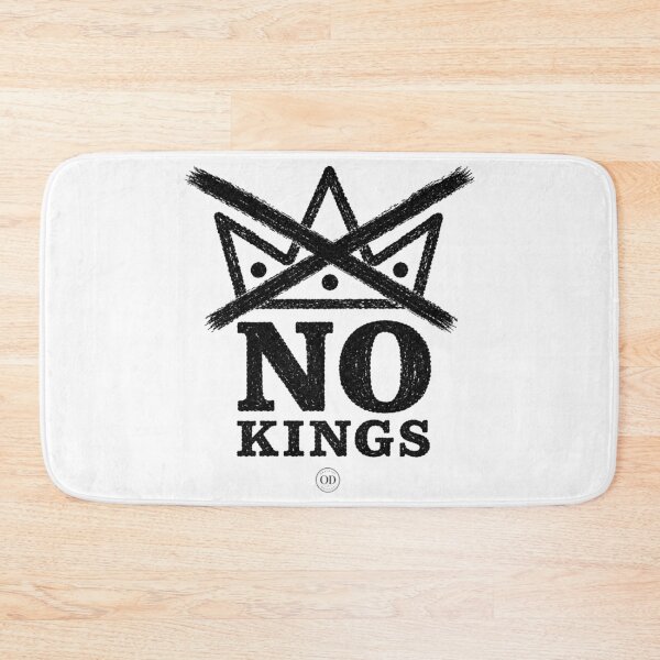 Item preview, no kings protest – vintage anti-authoritarian democracy designed and sold by DeniseArinLee23.