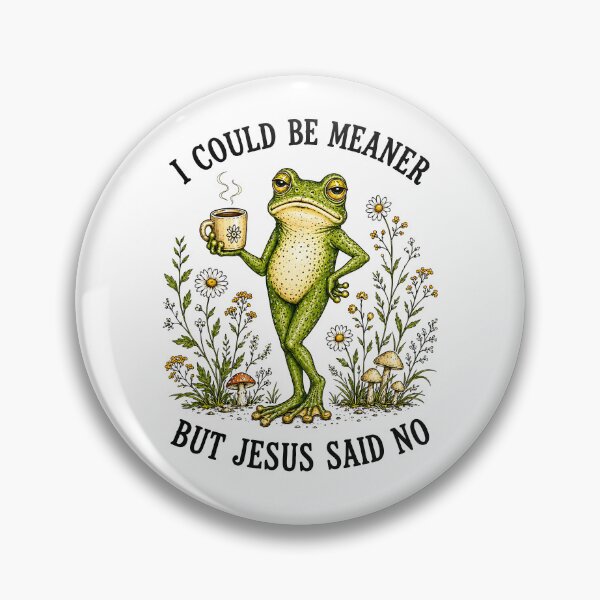 Item preview, I Could Be Meaner But Jesus Said No designed and sold by bajsanti.