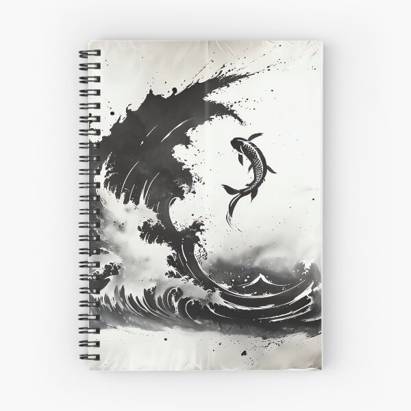 Item preview, The Ink Tide Koi designed and sold by ONYX Pixee.