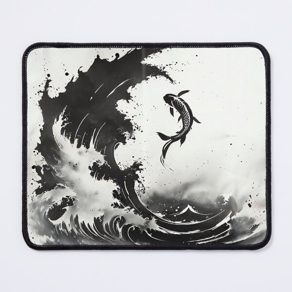 Item preview, The Ink Tide Koi designed and sold by ONYX Pixee.