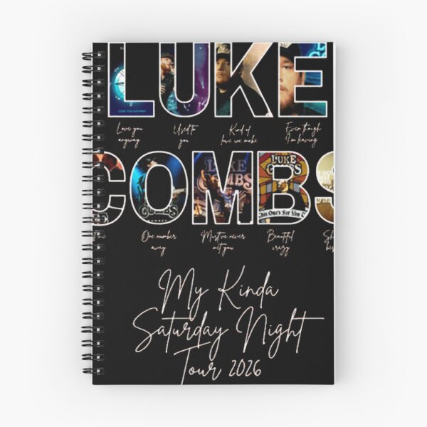 Item preview, Luke Combs My Kinda Saturday Night Tour 2026 T-Shirt designed and sold by MiniMystique.