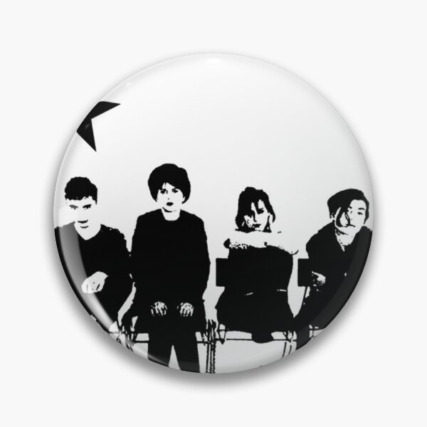 Item preview, Red Typography And Black Silhouette Britpop designed and sold by linhtran7503.