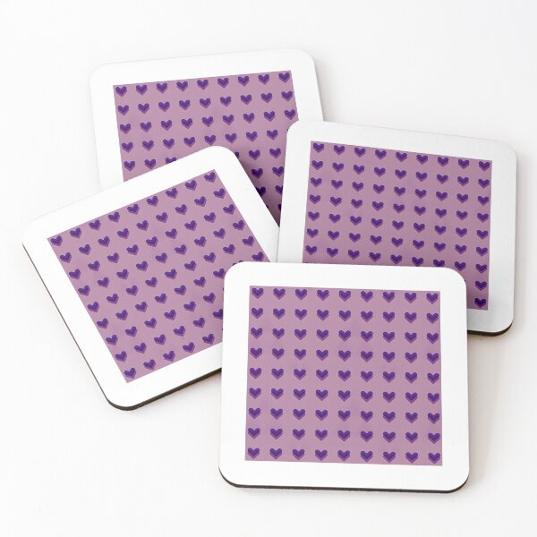 Item preview, Purple Hearts designed and sold by KatsCrosses.