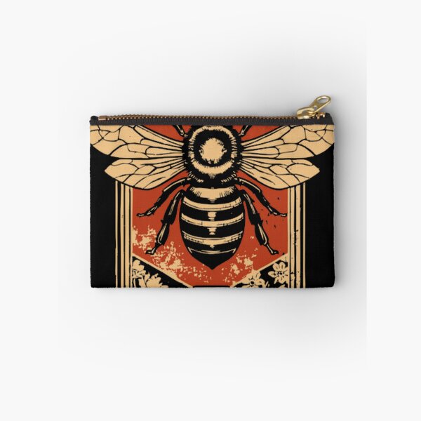 Item preview, Gothic Honey Bee Japanese Insect Art Dark Pollinat designed and sold by HRINGUR CLOTHES AND ACCESSORIES.