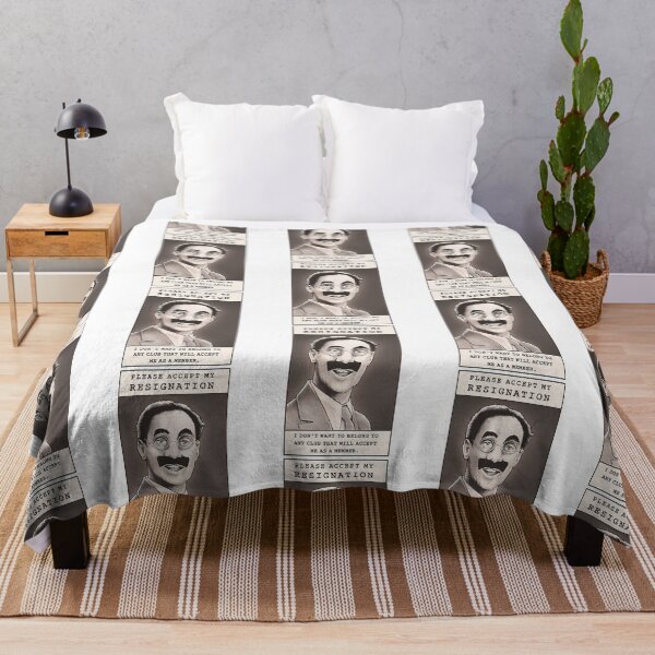 Item preview, Groucho Resigns designed and sold by HENLeyCos-GROV.