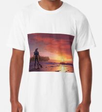 Chomp Sr. Staring Wistfully into the Sunset Long T-Shirt