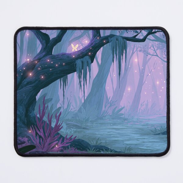Item preview, An enchanted magical forest with fairies | Magic | Witchy designed and sold by Schmidsi.
