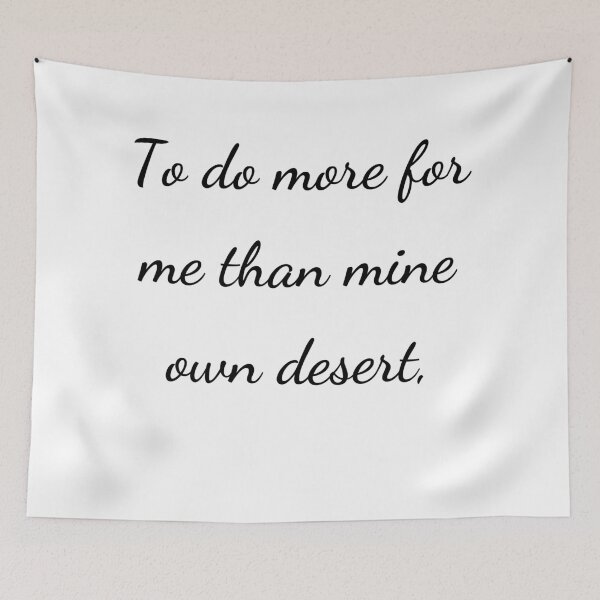 Item preview, “To do more for me than mine own desert,” - handwriting black designed and sold by ariksworld.